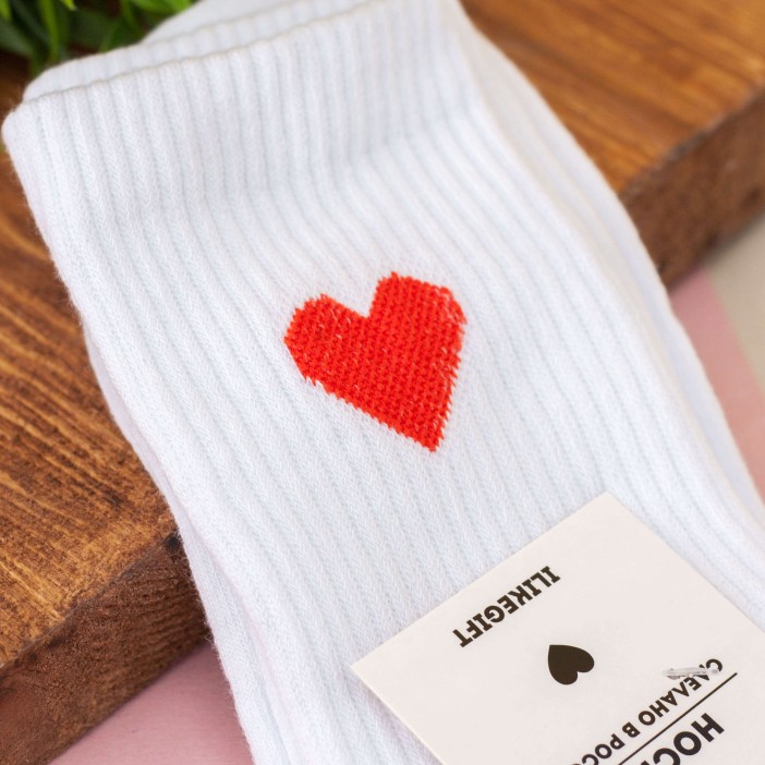 Носки женские "Two hearts", р. 35-40 