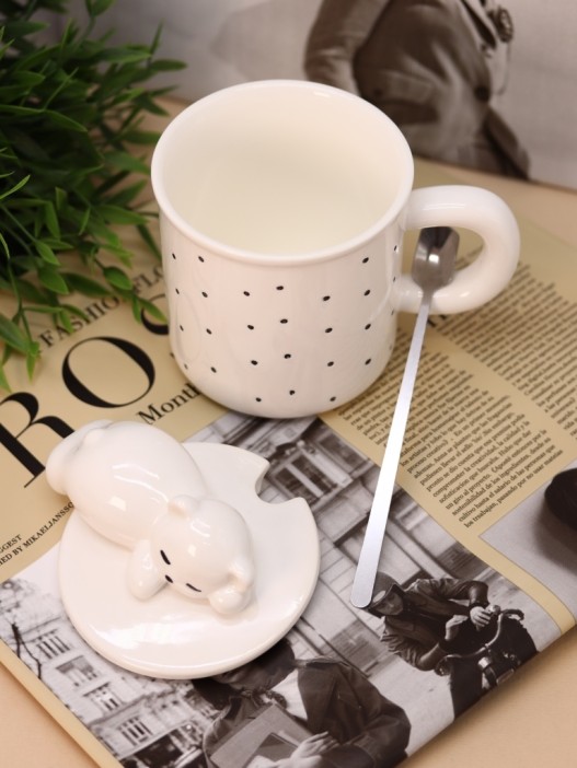 Кружка «Wake up the bear», white (400 мл) 