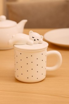 Кружка «Wake up the bear», white (400 ml)