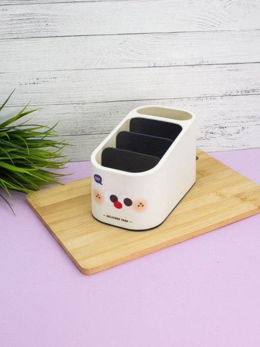 Органайзер настольный «Delicious food», white (18.2*10 см) 