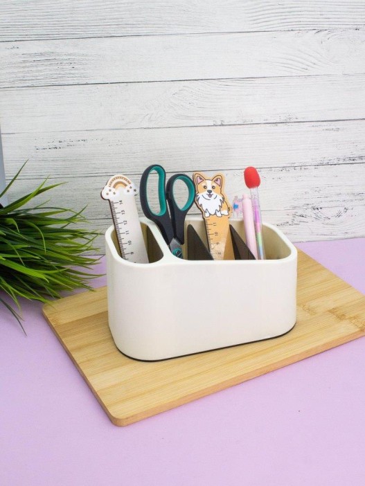 Органайзер настольный «Delicious food», white (18.2*10 см) 