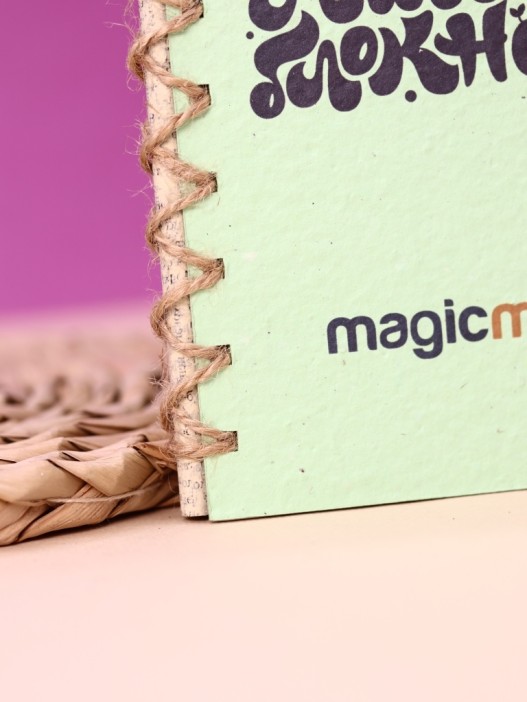 &quot;Живой блокнот Magicme&quot; Зеленое Яблоко 