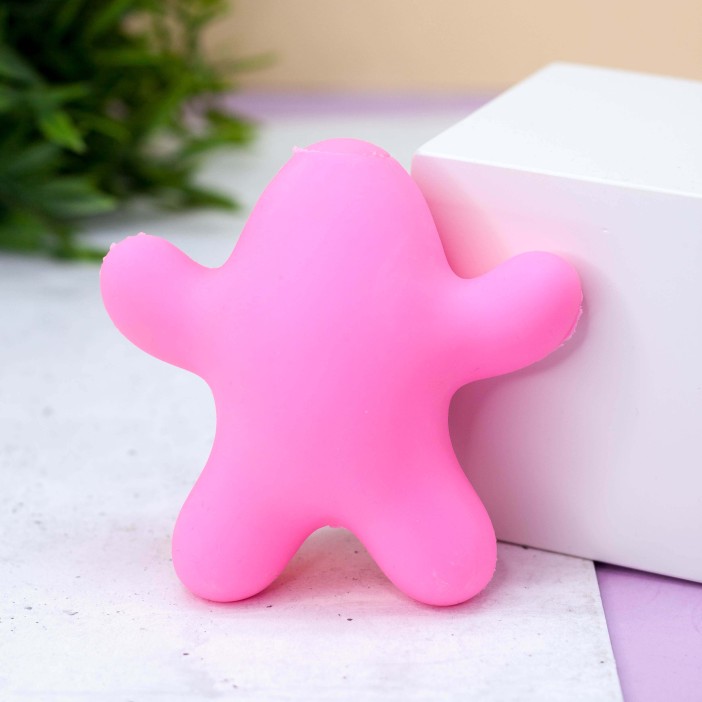 Игрушка - антистресс &quot;Smiley man&quot;, pink 