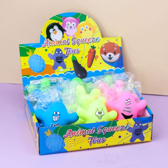 Игрушка - антистресс &quot;Smiley man&quot;, pink 