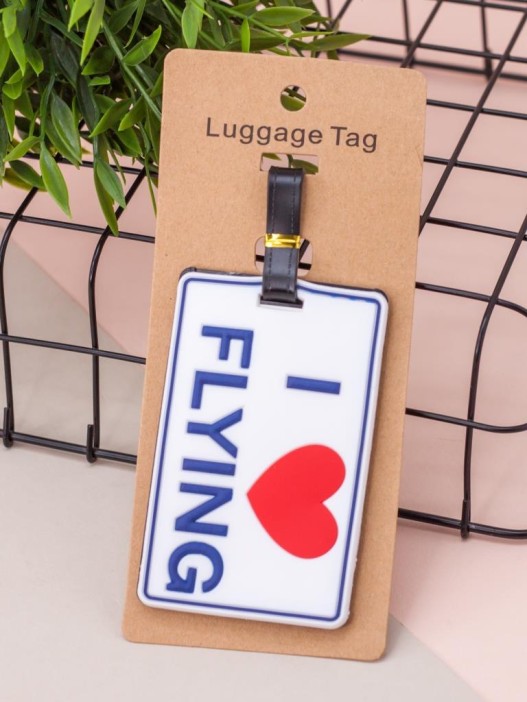 Бирка для багажа &quot;I love flying&quot; 