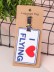 Бирка для багажа &quot;I love flying&quot; 