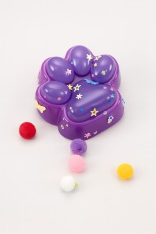 Мялка - антистресс «Нежная Таба ЛАПКА», фиолетовая