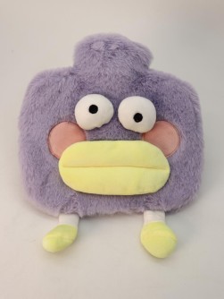 Грелка плюшевая "Weirdos", purple, 1000 мл (20*20 см)