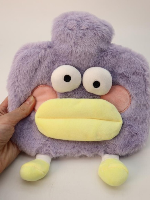 Грелка плюшевая &quot;Weirdos&quot;, purple, 1000 мл (20*20 см) 