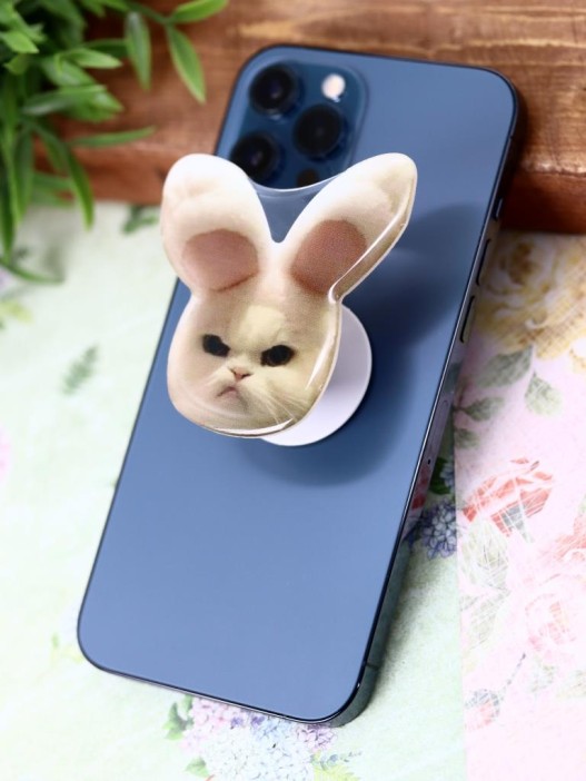 Попсокет iLikeGift "Angry cat" 