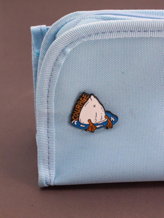 Значок металлический iLikeGift &quot;Courage&quot; 