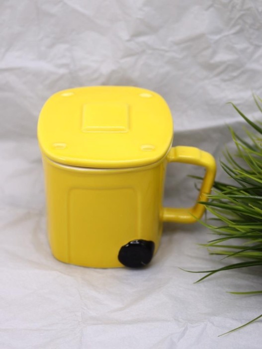 Кружка «Disposing of a bad mood», yellow (450 ml) 