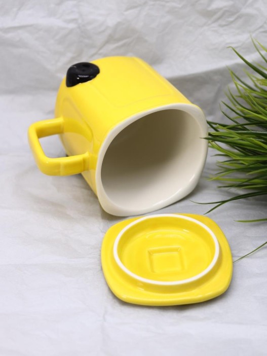 Кружка «Disposing of a bad mood», yellow (450 ml) 