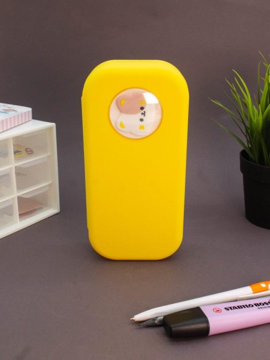 Пенал &quot;Yellow cat&quot;, (4,5*20*9,8 см) 