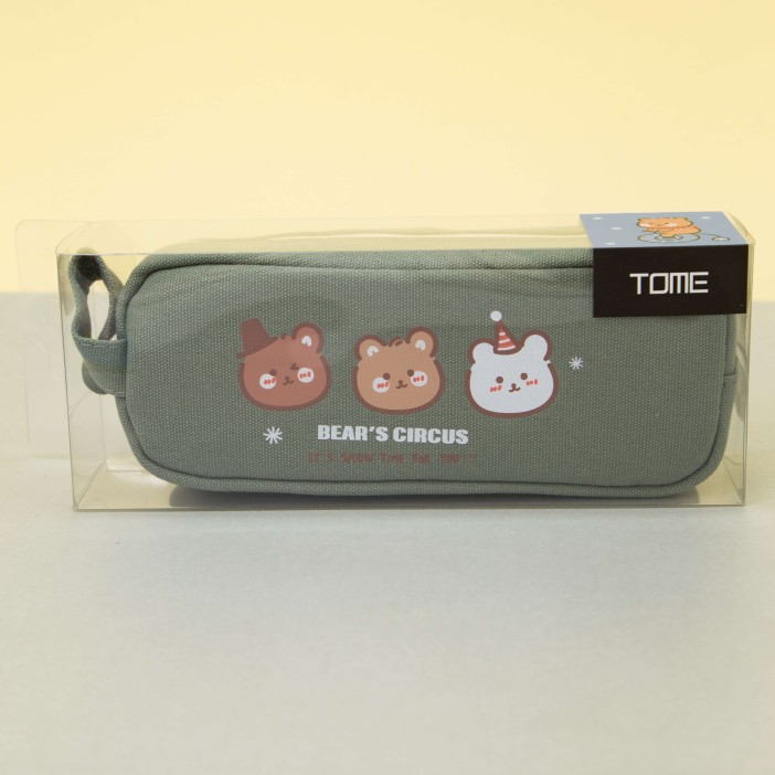 Пенал &quot;Welcome bear&quot;, green 