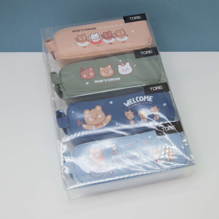 Пенал &quot;Welcome bear&quot;, green 