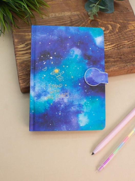 Блокнот (B6) &quot;Universe&quot;, green (18.5*13) 