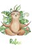 Набор открыток 5 шт. "Релакс", 10*15 см