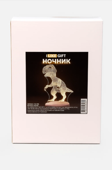 Ночник iLikeGift &quot;Dinosaur&quot; LED, USB (9х20 см) 