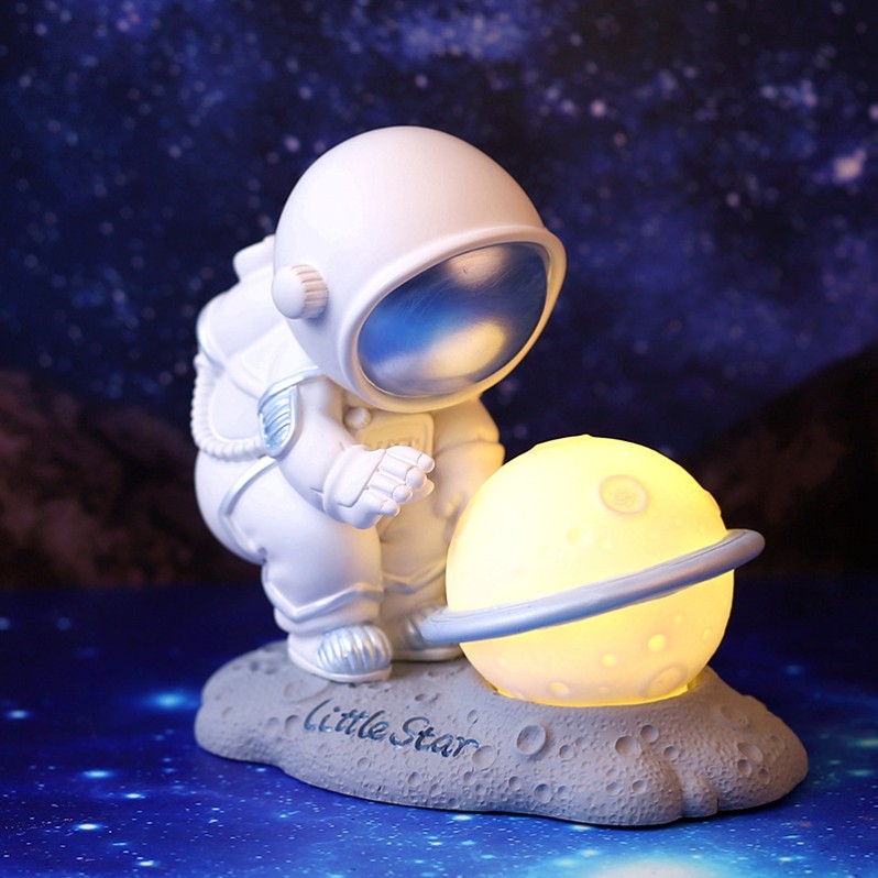 Ночник "Космонавт", синий