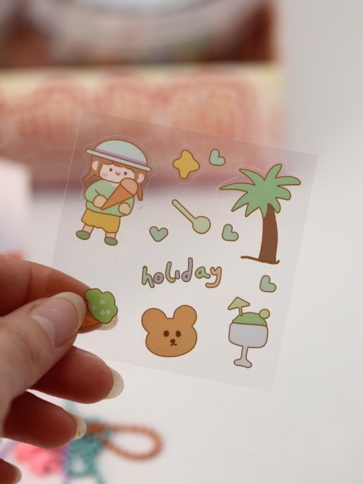 Набор для создания брелоков DIY, 6 шт. &quot;Capybara life&quot;, mix, шоу-бокс 12 шт. 