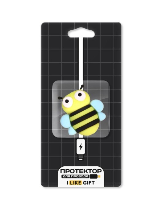 Защитная насадка для провода iLikeGift "Bee" 