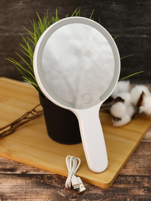 Зеркало GIRLY &quot;Hand circle&quot;, white 