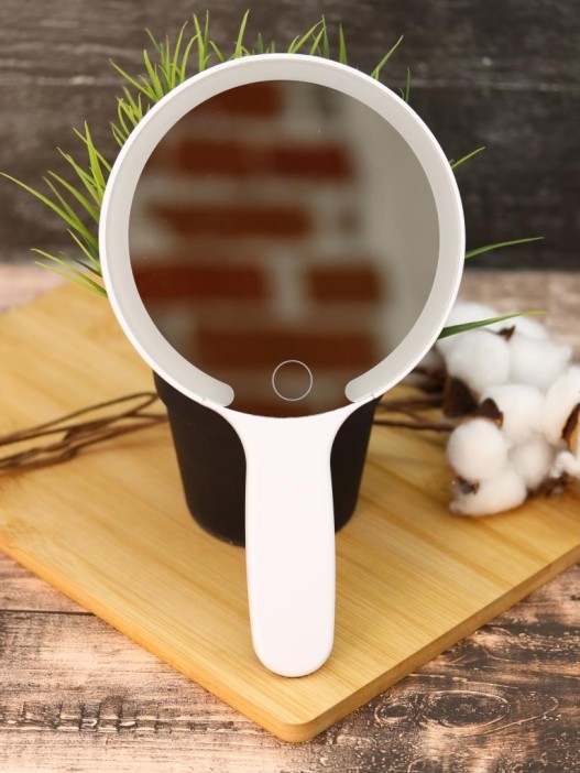 Зеркало GIRLY &quot;Hand circle&quot;, white 