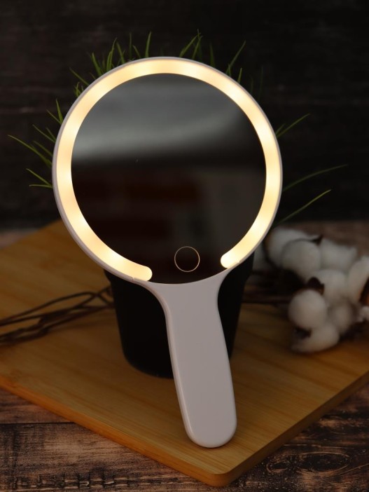 Зеркало GIRLY &quot;Hand circle&quot;, white 