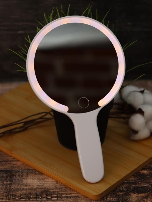 Зеркало GIRLY &quot;Hand circle&quot;, white 