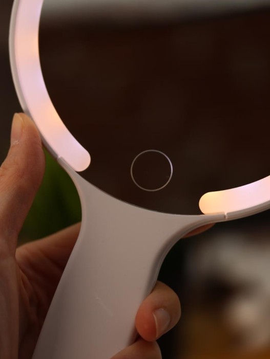 Зеркало GIRLY &quot;Hand circle&quot;, white 