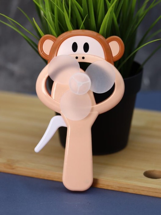 Портативный механический ручной вентилятор «Monkey» (14,5х7,5х4 см), mix 