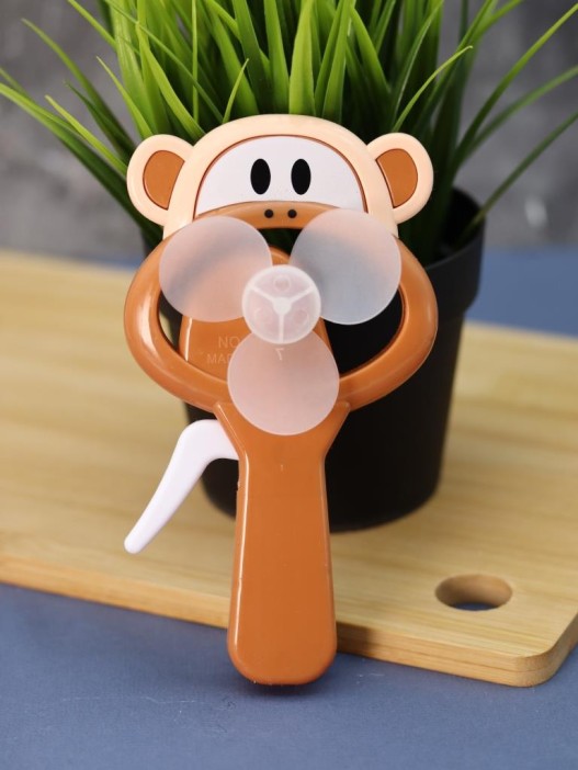 Портативный механический ручной вентилятор «Monkey» (14,5х7,5х4 см), mix 