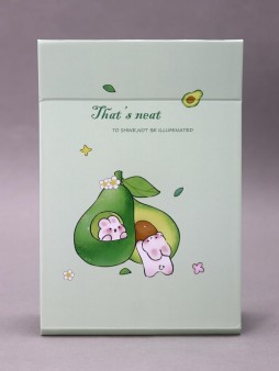 Зеркало "That's neat avocado", green