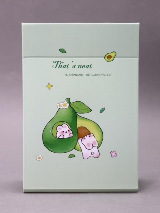 Зеркало "That's neat avocado", green 