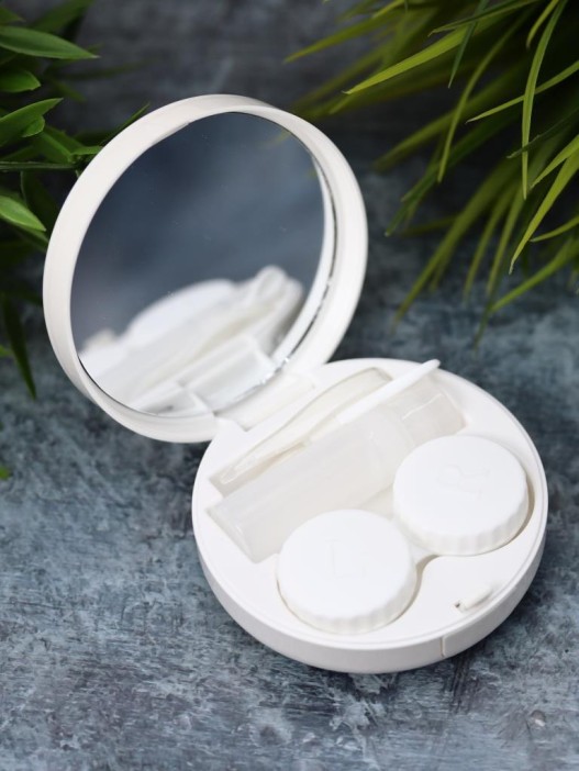 Контейнер для линз «Shine», orange 