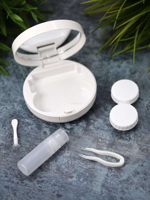 Контейнер для линз «Shine», orange 