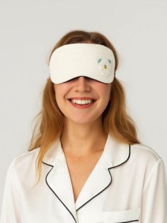 Маска для сна гелевая &quot;Soft sleep&quot;, white