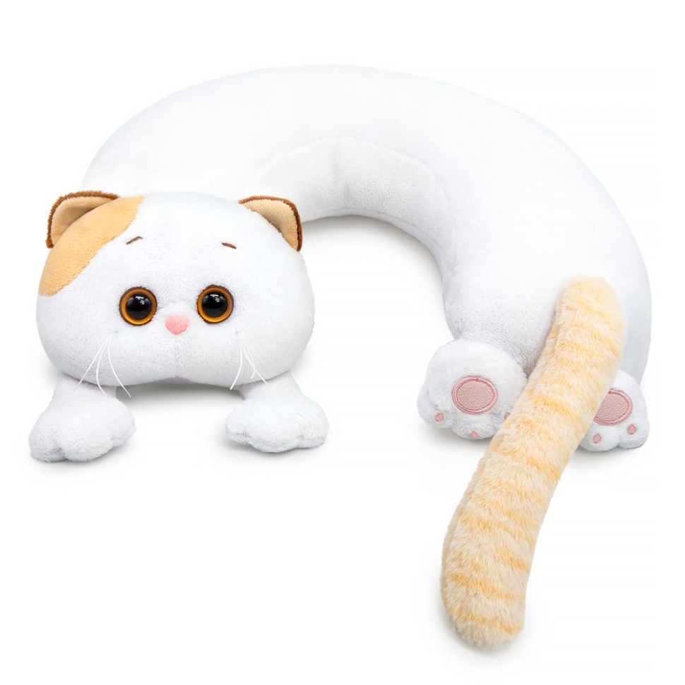 Мягкая игрушка "Кошечка Ли-Ли подушка на шею" (30 см)