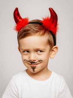 Праздничный ободок &quot;Cute demon&quot;