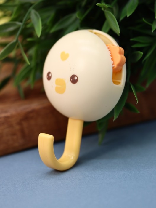 Крючок на липучке «Hello duck», yellow 