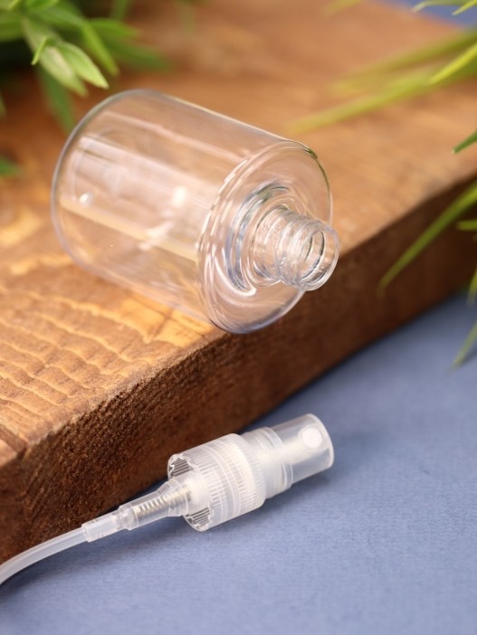 Дорожная бутылочка &quot;Tail&quot;, white (50 ml) 