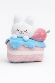 Мягкая игрушка &quot;Bunnie cake&quot;, pink, 18 см