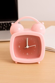 Часы-будильник «Jelly», pink (10,5x13 см)