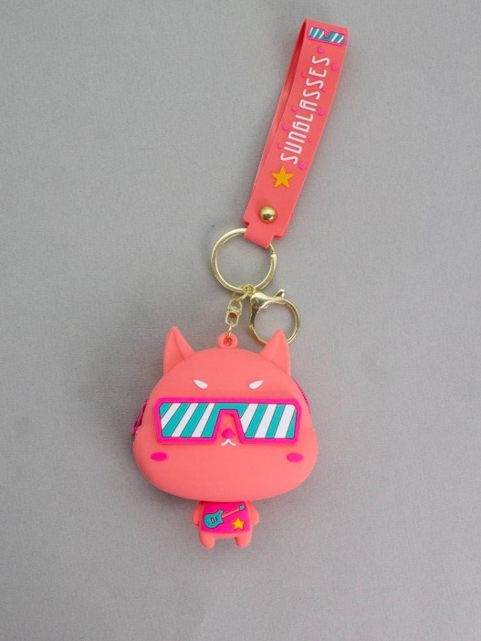 Брелок-кошелёк &quot;Fashion eyewear&quot;, pink  (9.2*7.7 см) 