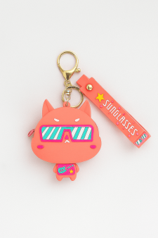 Брелок-кошелёк "Fashion eyewear", pink  (9.2*7.7 см)