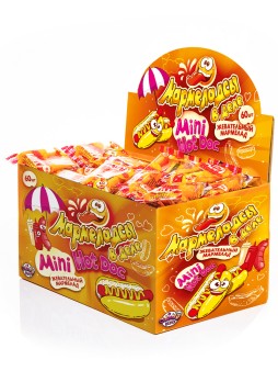 Набор жевательный мармелад «Мармеладсы в деле мини Хотдог», 60шт.