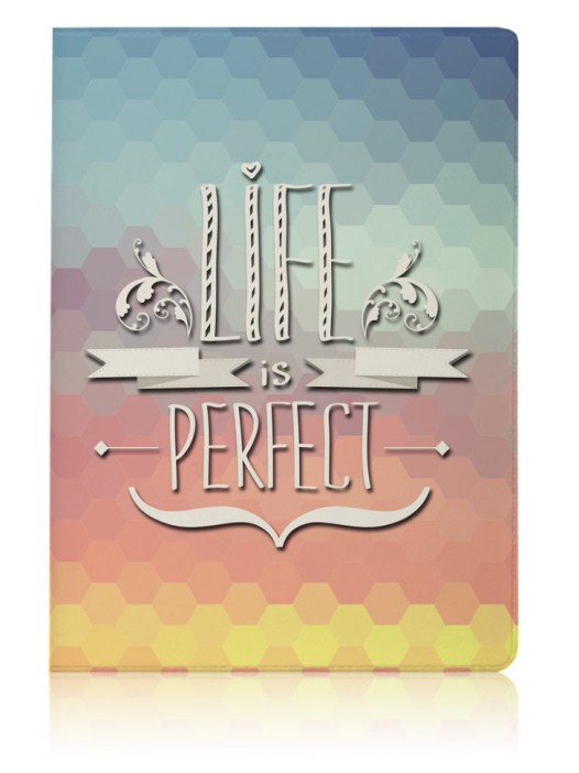 ОБЛОЖКА ДЛЯ ПАСПОРТА LIFE IS PERFECT, плотность 600 мкм 