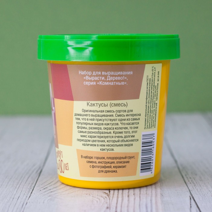 Набор для выращивания &quot;Кактусы&quot; 