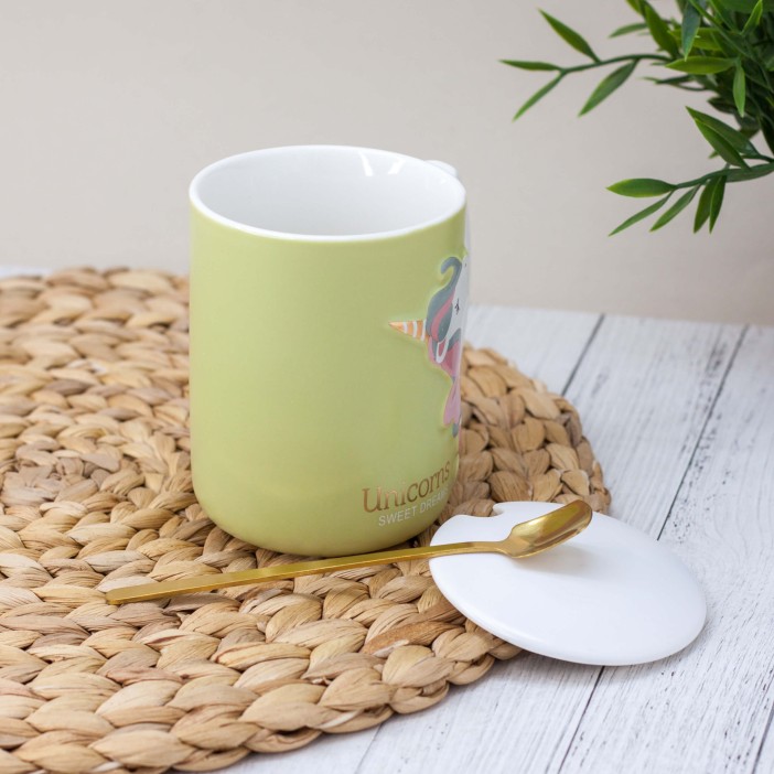 Кружка "Unicorn sweet dreams", green (350 ml) 
